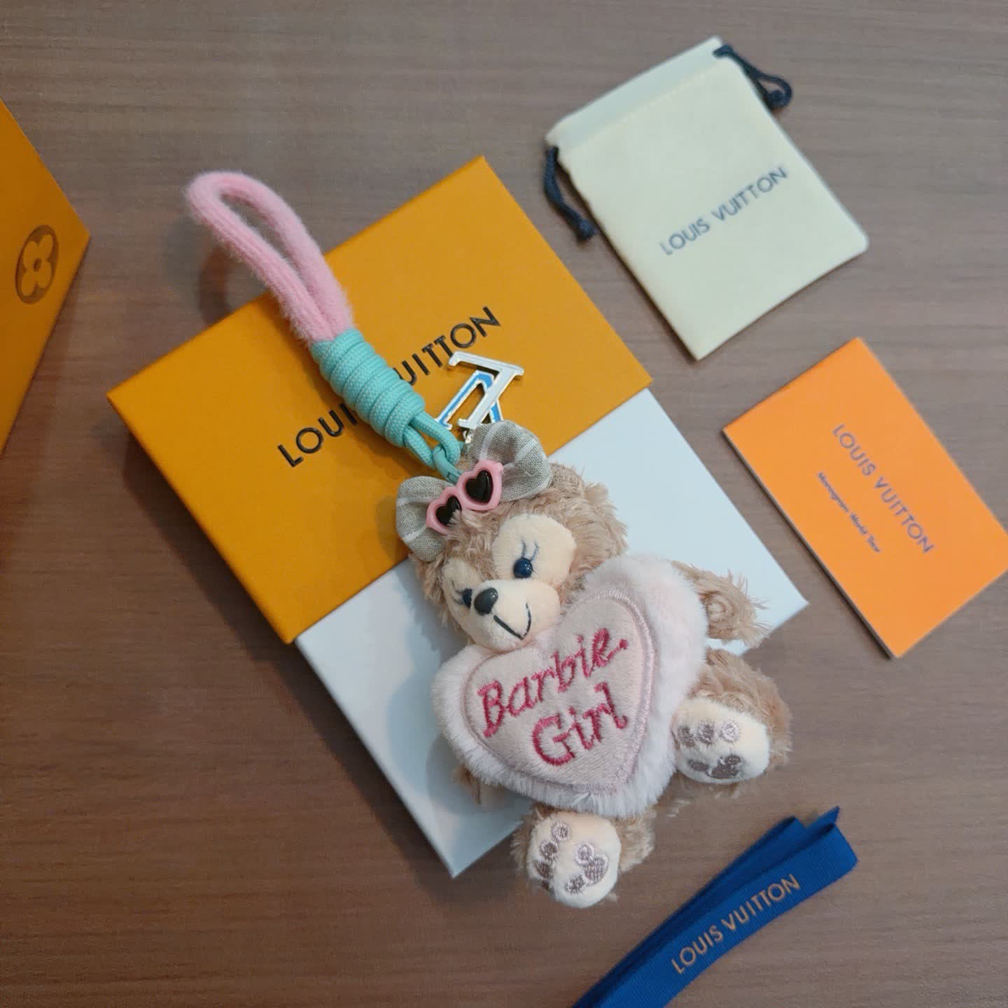 Louis Vuitton Barbie Girl Bear Charm